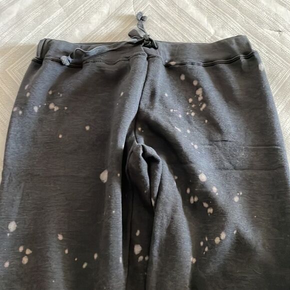 T2Love Women’s Grey with Bleach Spot Joggers - Picture 3 of 7
